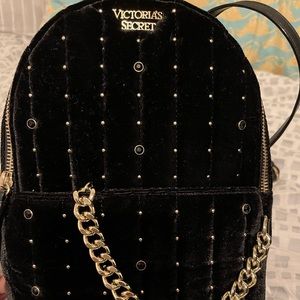 Victoria Secret velvet backpack